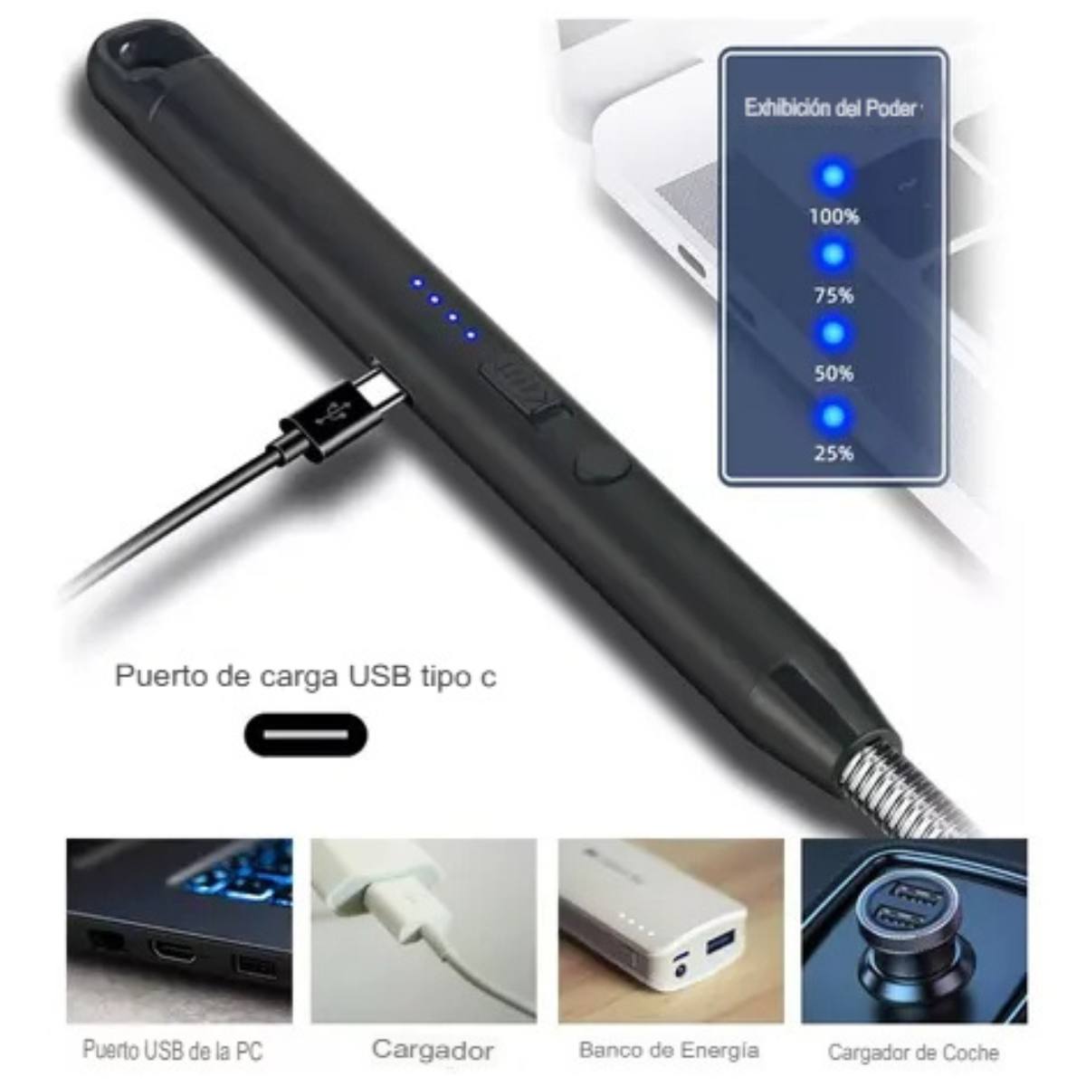 Encendedor Eléctrico de Arco de Plasma