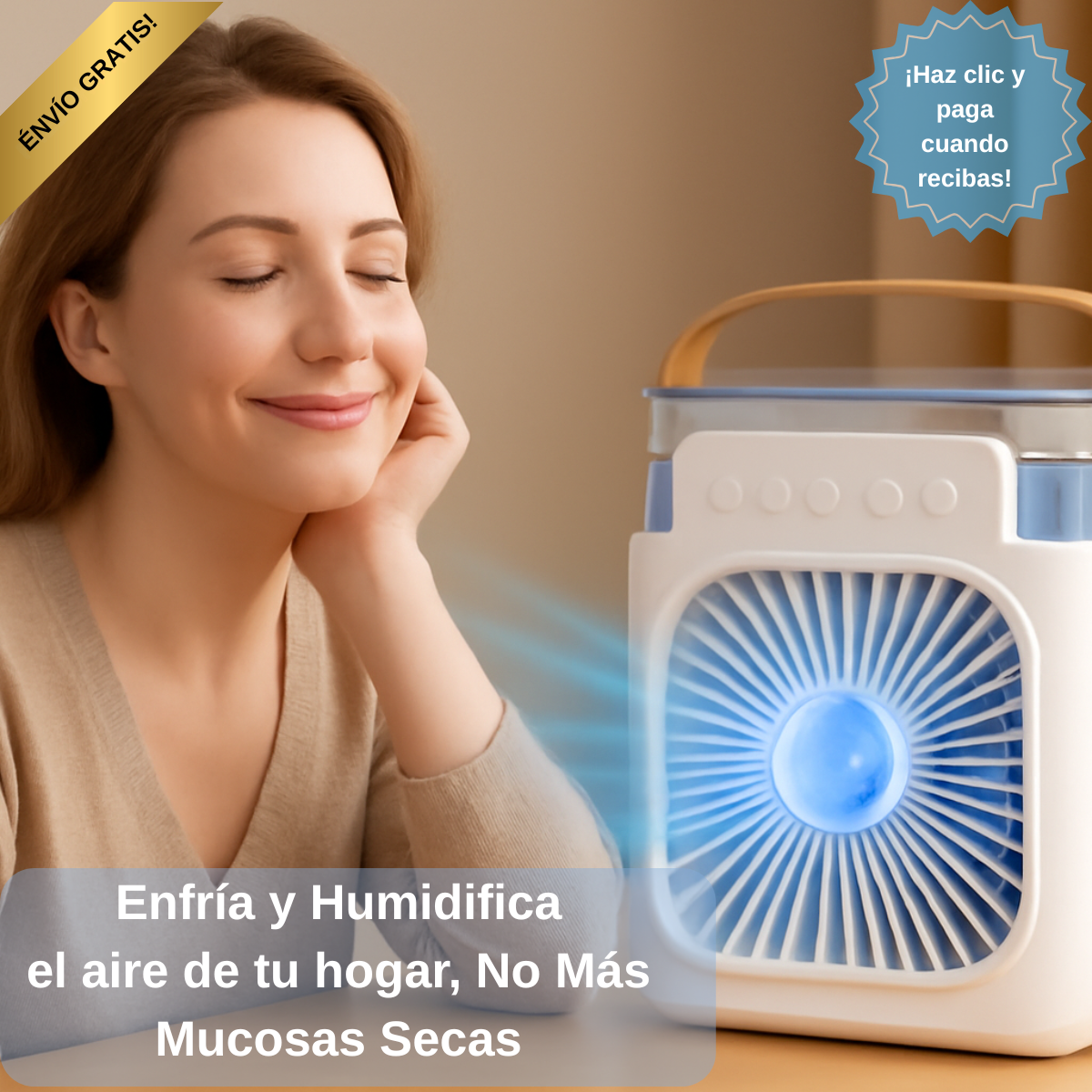 Mini Ventilador Portátil