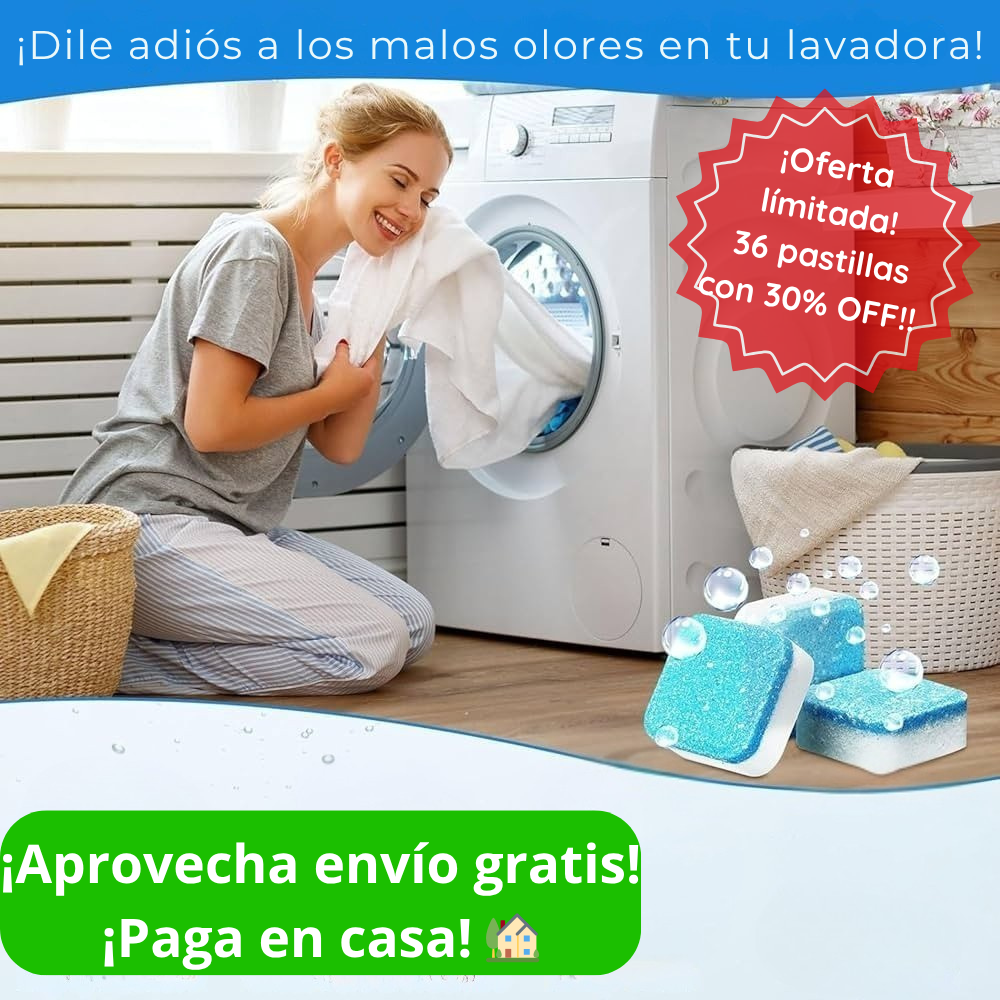 Pastillas Limpiadoras Para Lavadoras