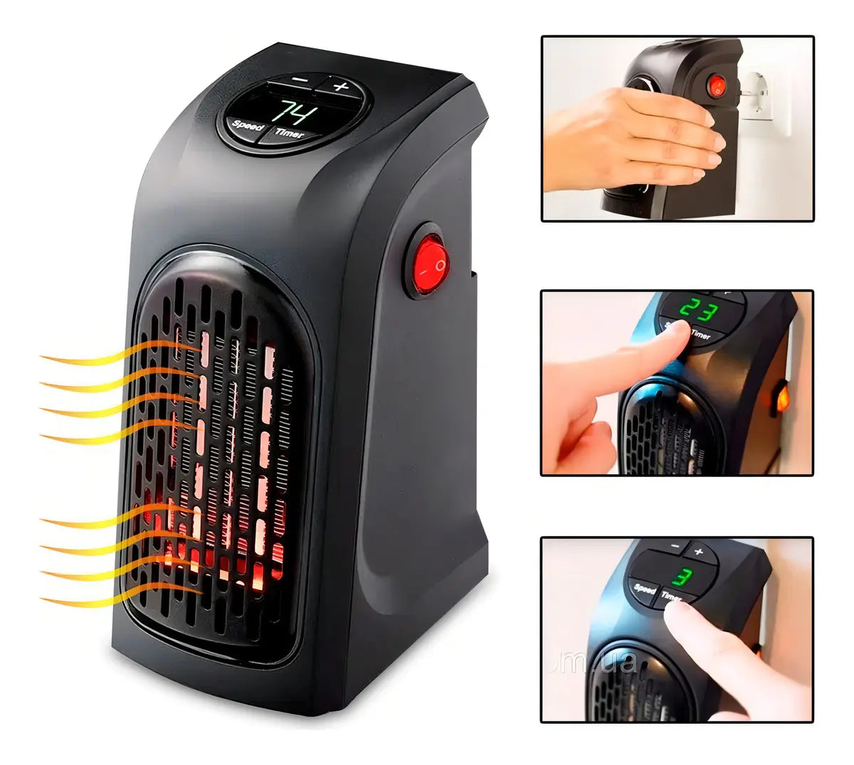 MINI CALEFACTOR PORTÁTIL