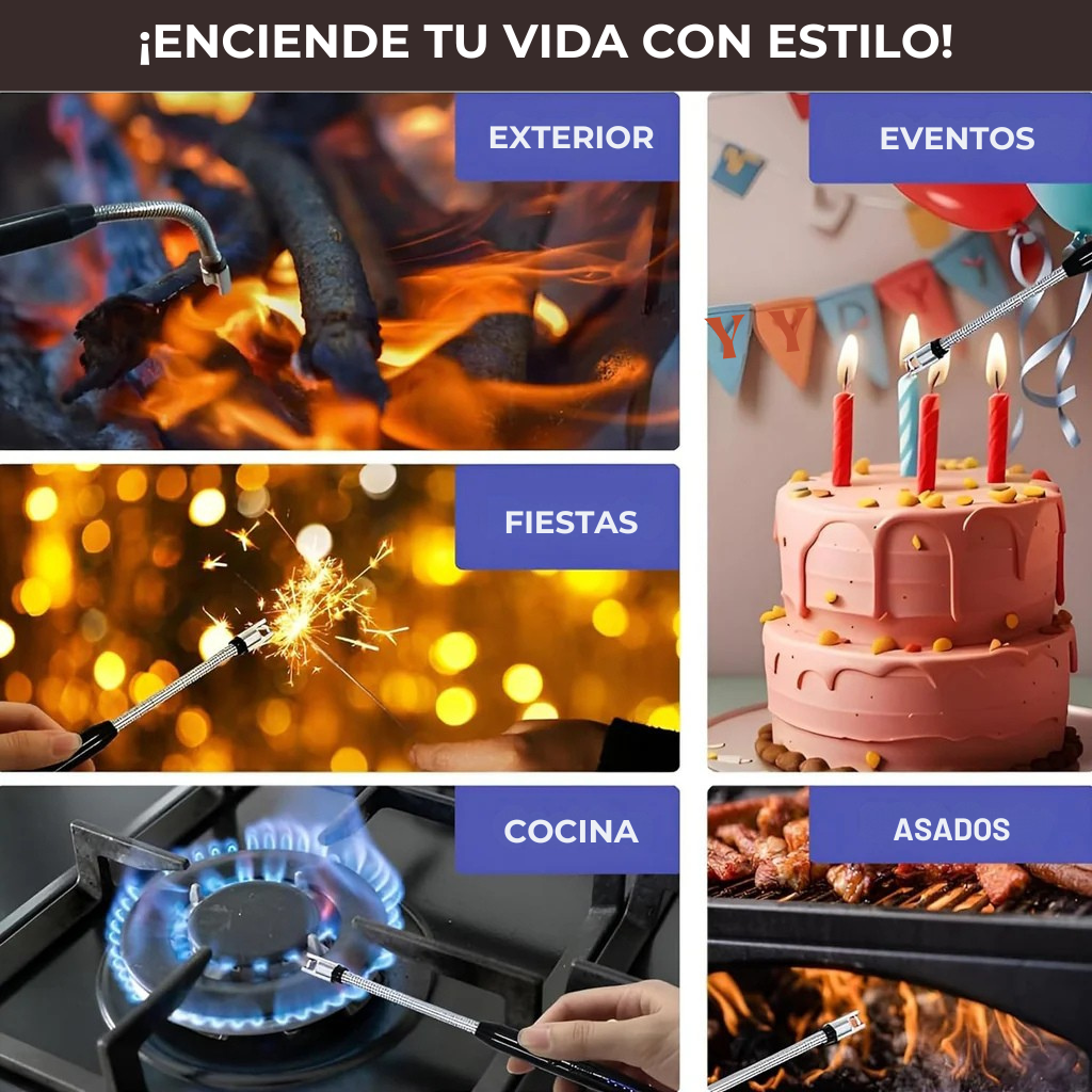 Encendedor Eléctrico de Arco de Plasma