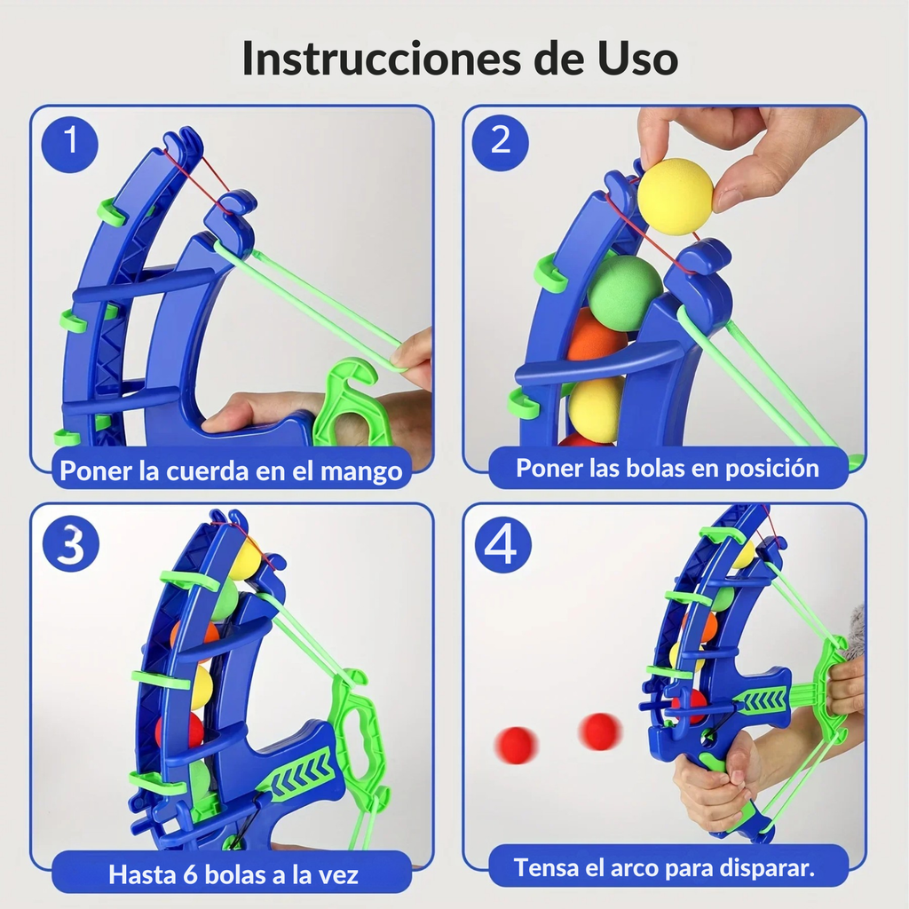 ARCO LANZADOR DE BOLAS