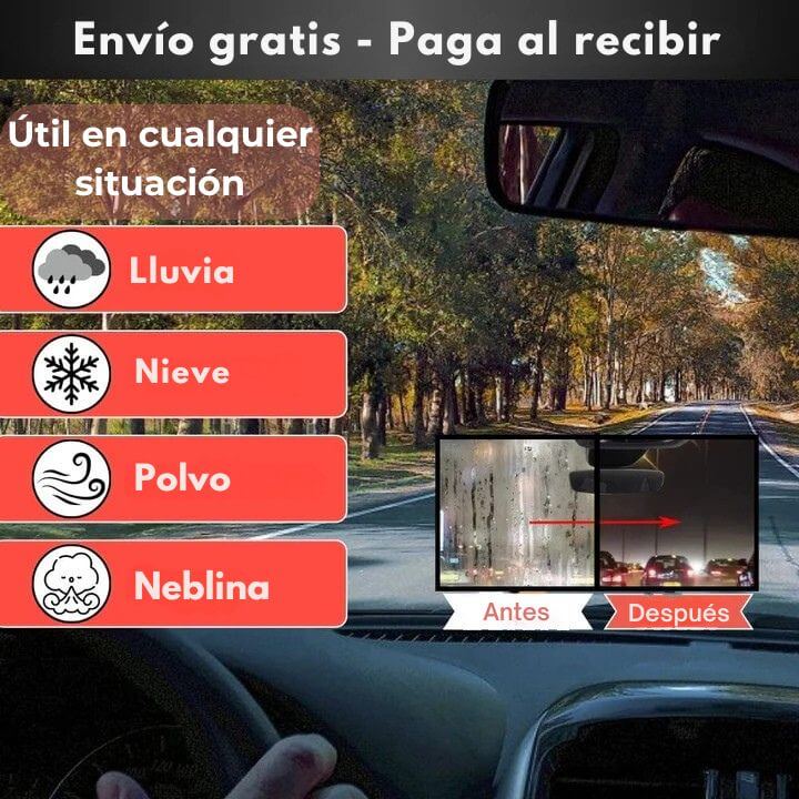 Esponja Anti Empañante Repelente de Agua