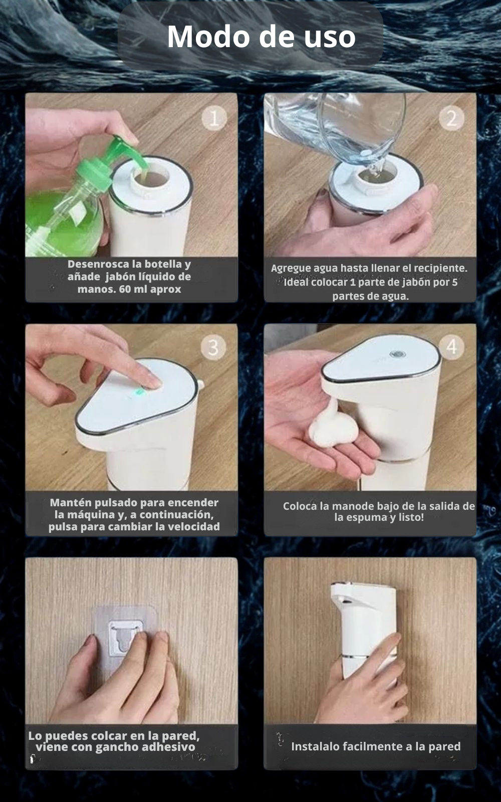 Dispensador Automático De Jabón