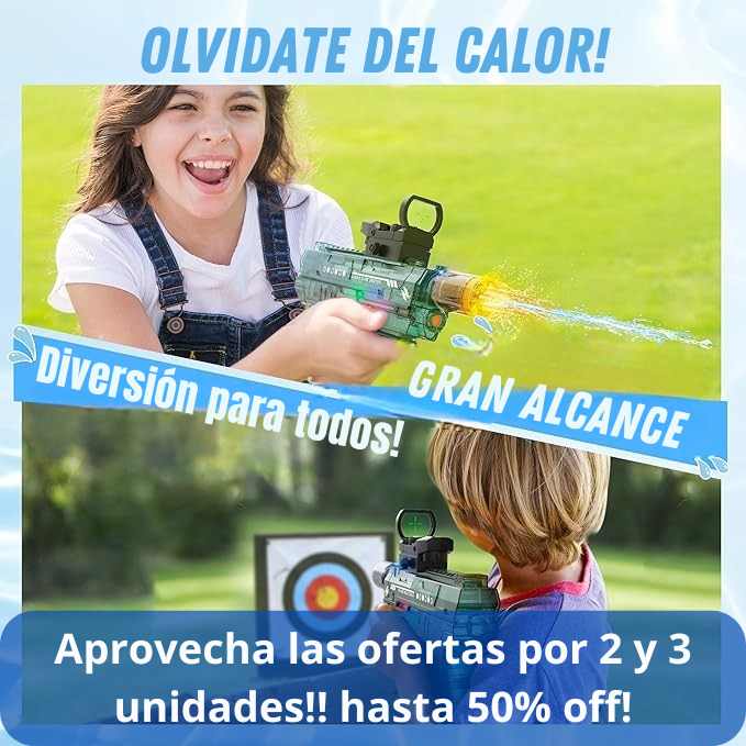 PISTOLA DE AGUA ELÉCTRICA