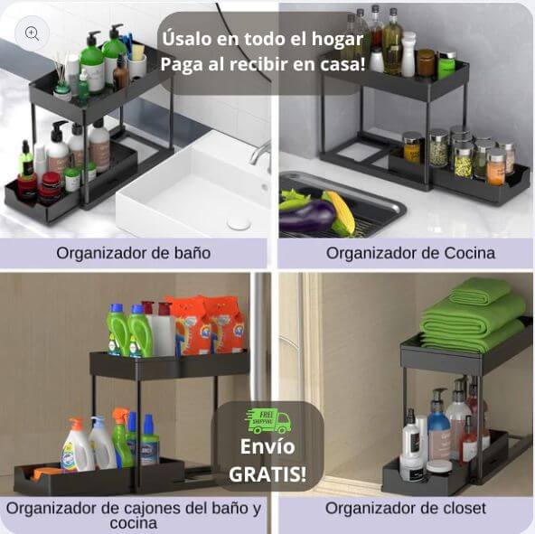 SpaceMax™ Organizador Deslizante